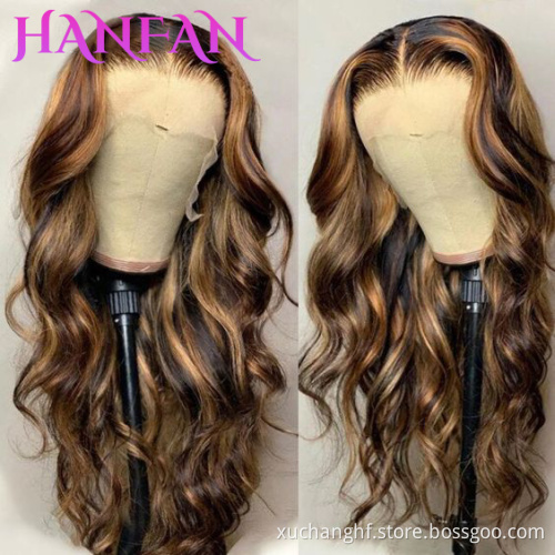 Wholesale Brazilian Hair HD Lace Front Wig,Virgin Cuticle Aligned Human Hair Full Lace Wig,13x4 Lace Frontal Wig For Black Women